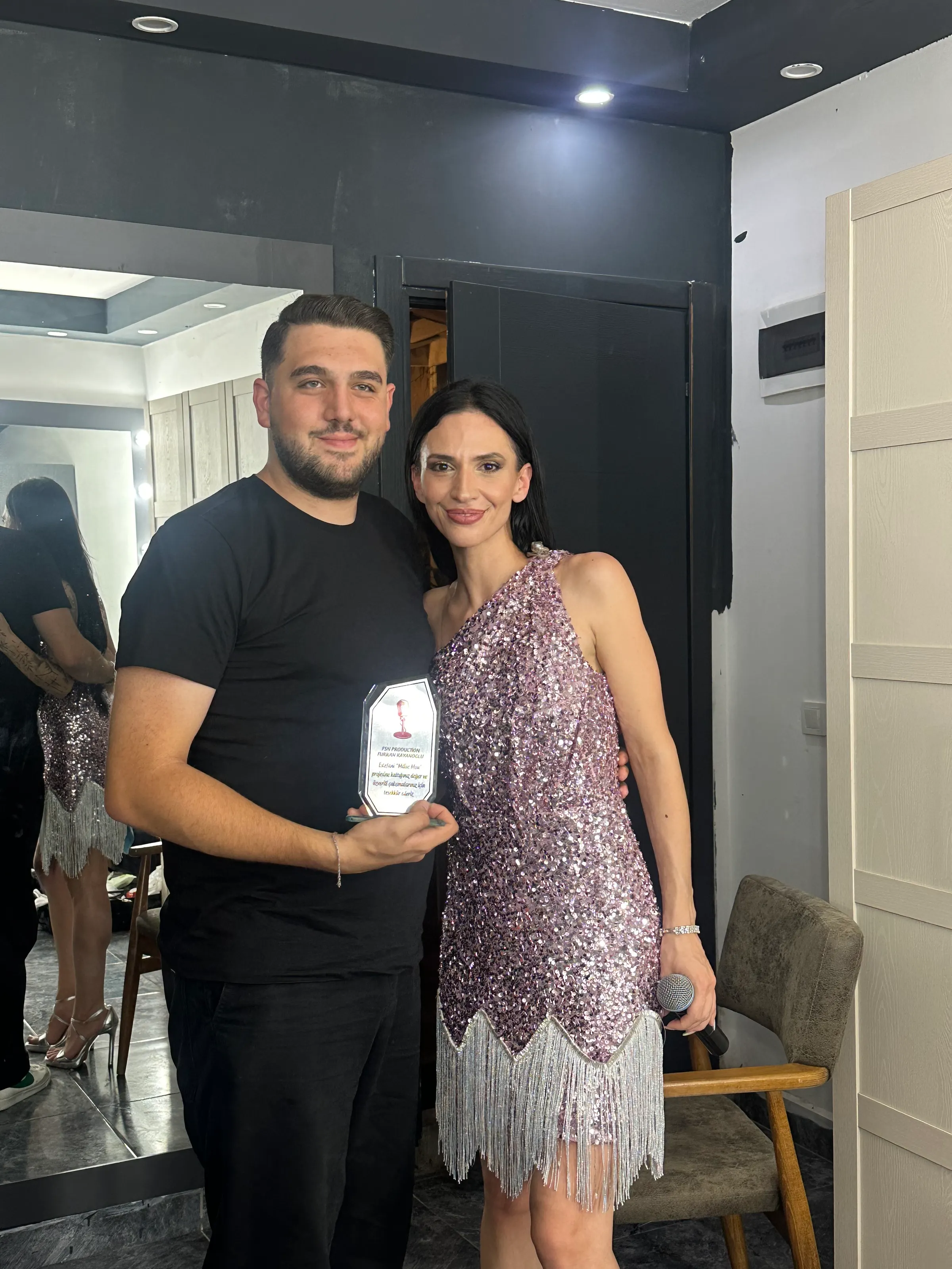 Törende alınan ödülle